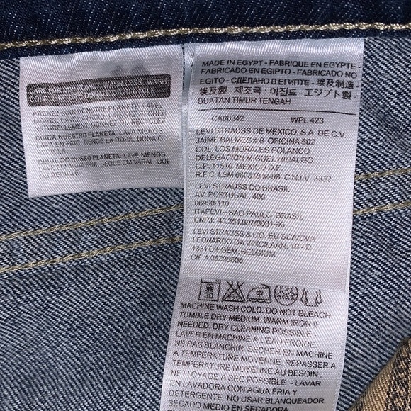 💙MEN’S 514 LEVI’S STRAIGHT FIT BLUE JEANS 👖💙 - Picture 10 of 17